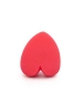 Спонж для макияжа «Сердце», Красный Solomeya Heart Shape Blending Sponge, Red, 1 шт